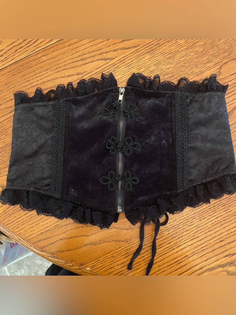 Killstar lace up corset belt L XXL